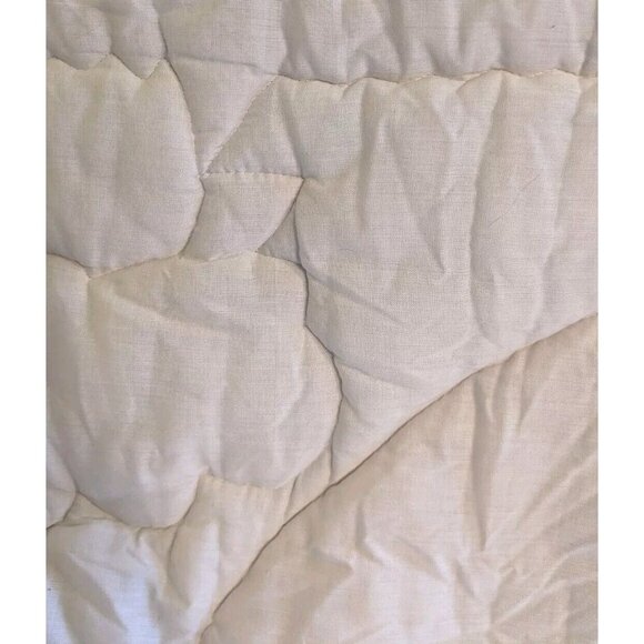 80s Wall Hanging Baby Quilt Rainbow Painter Artist Boy Primary Colors Decor Vtg - Picture 13 of 16